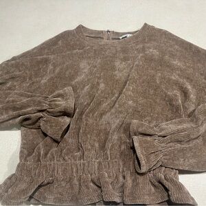 Essue Taupe Knit Sweater
